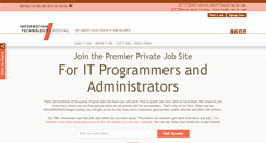 Desktop Screenshot of informationtechnologycrossing.com